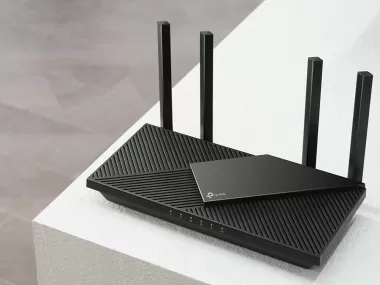 Bộ định tuyến TP-Link Archer AX55 Pro Wi-Fi 6 AX3000 Multi-Gigabit với hai cổng 2.5G