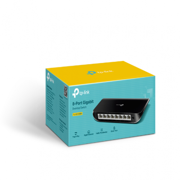 Switch 8 Port TP-Link 1G TL-SG1008D Chính Hãng